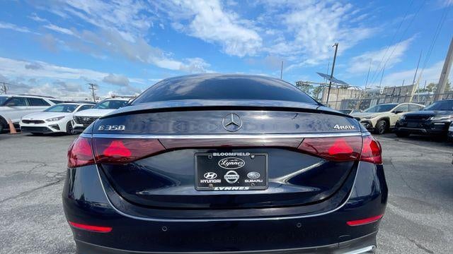 2025 Mercedes-Benz E-Class E 350 4MATIC