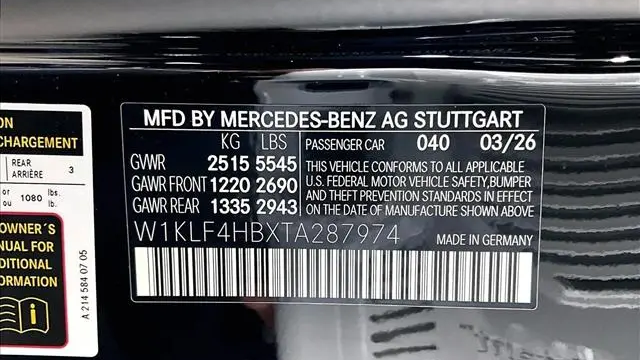 2026 Mercedes-Benz E-Class E 350 4MATIC
