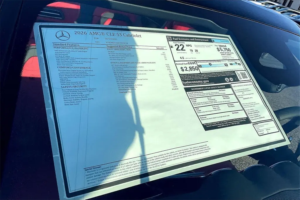 2026 Mercedes-Benz Cle - $92,995