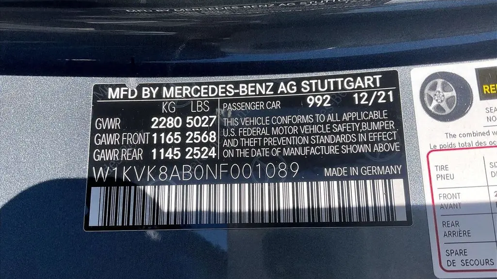 2022 Mercedes-Benz SL-Class AMG SL 55