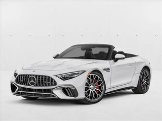 2026 Mercedes-Benz SL-Class with Manufaktur Moonlight White Metallic Exterior