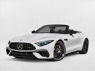 2026 Mercedes-Benz SL-Class with Manufaktur Moonlight White Metallic Exterior