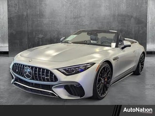 2025 Mercedes-Benz SL-Class with Manufaktur Cirrus Silver Magno Exterior