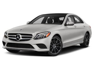 2021 Mercedes-Benz C-Class with Designo Diamond White Metallic Exterior