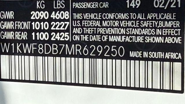 2021 Mercedes-Benz C-Class C 300