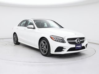 2021 Mercedes-Benz C-Class with Designo Diamond White Metallic Exterior