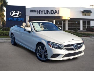 2020 Mercedes-Benz C-Class with Designo Diamond White Metallic Exterior