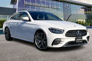 2022 Mercedes-Benz E-Class with Manufaktur Diamond White Metallic Exterior