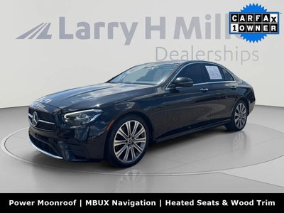 2022 Mercedes-Benz E-Class E 350 4DR Sedan