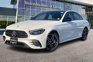 2022 Mercedes-Benz E-Class with Manufaktur Diamond White Exterior