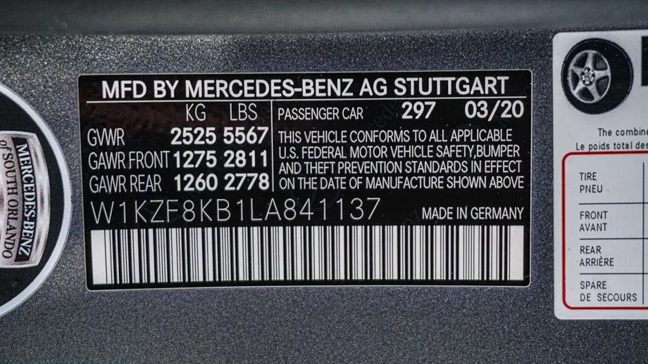 2020 Mercedes-Benz E-Class AMG E 63 S