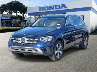 2022 Mercedes-Benz GLC with Starling Blue Metallic Exterior