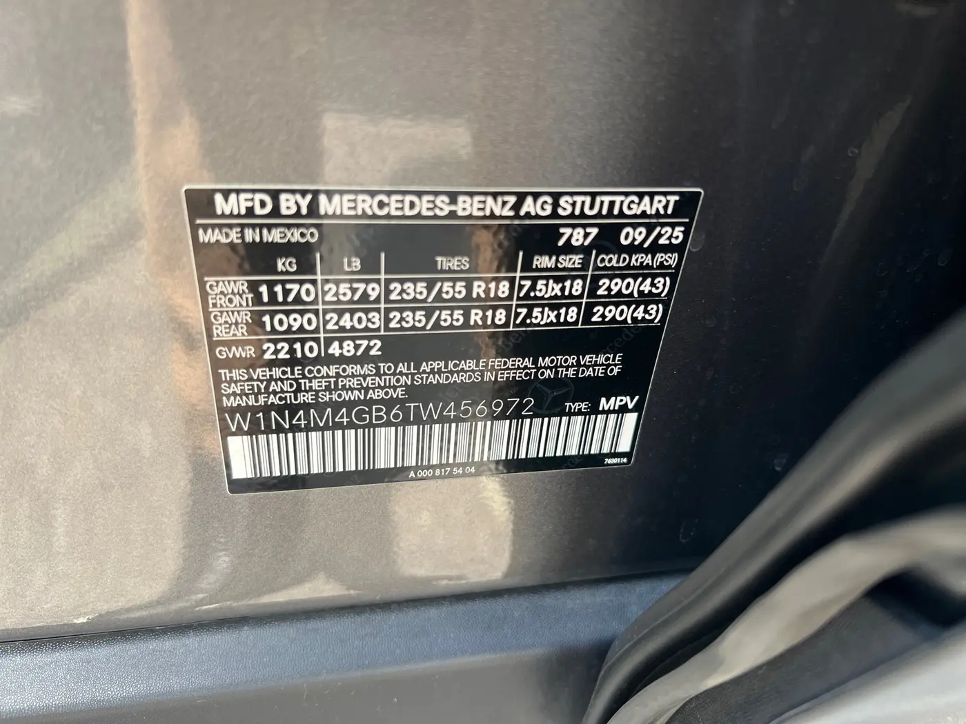 2026 Mercedes-Benz B-Class - $44,494