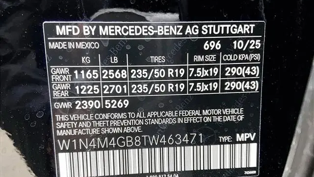 2026 Mercedes-Benz GLB GLB 250