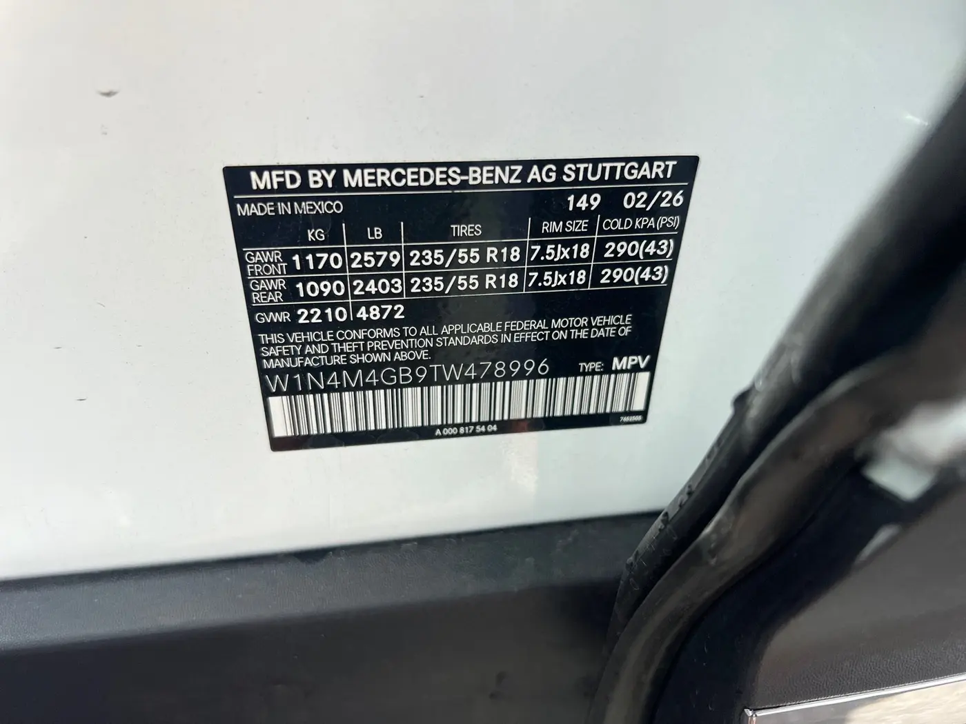 2026 Mercedes-Benz B-Class - $42,994