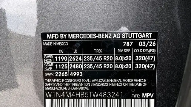 2026 Mercedes-Benz GLB GLB 250 4MATIC