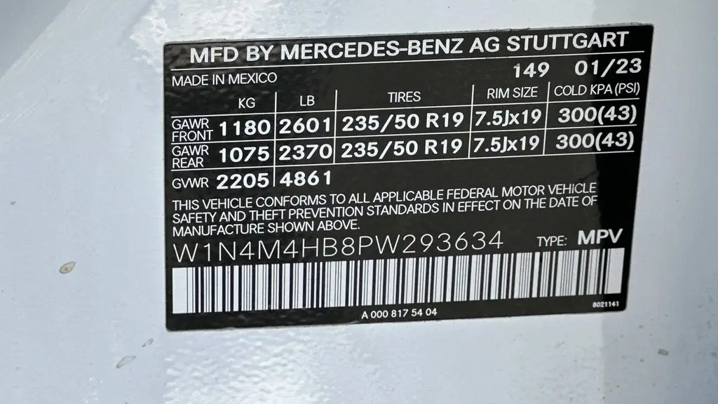 2023 Mercedes-Benz GLB GLB 250 4MATIC