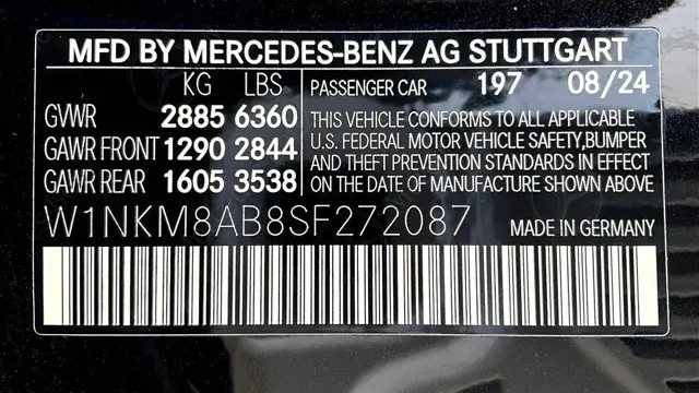 2025 Mercedes-Benz GLC AMG GLC 63 S E Performance