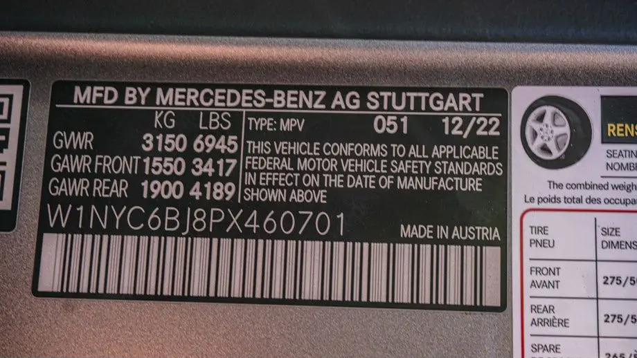 2023 Mercedes-Benz G-Class G 550