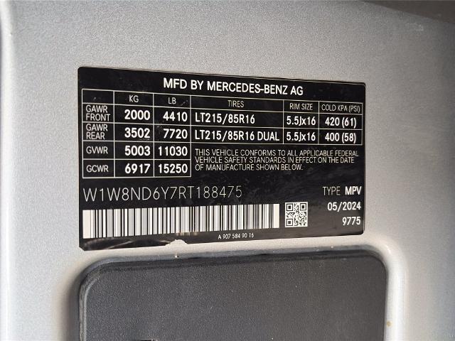 2024 Mercedes-Benz Sprinter - $58,998