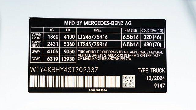 2025 Mercedes-Benz Sprinter 2500