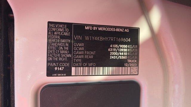 2024 Mercedes-Benz Sprinter 2500