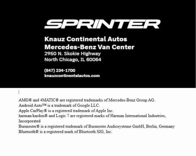 2026 Mercedes-Benz Sprinter - $59,170