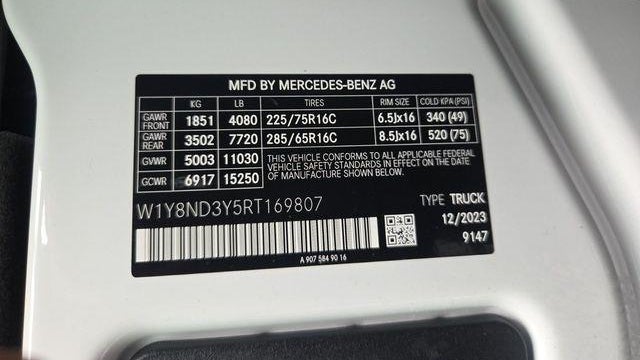 2024 Mercedes-Benz Sprinter 3500XD