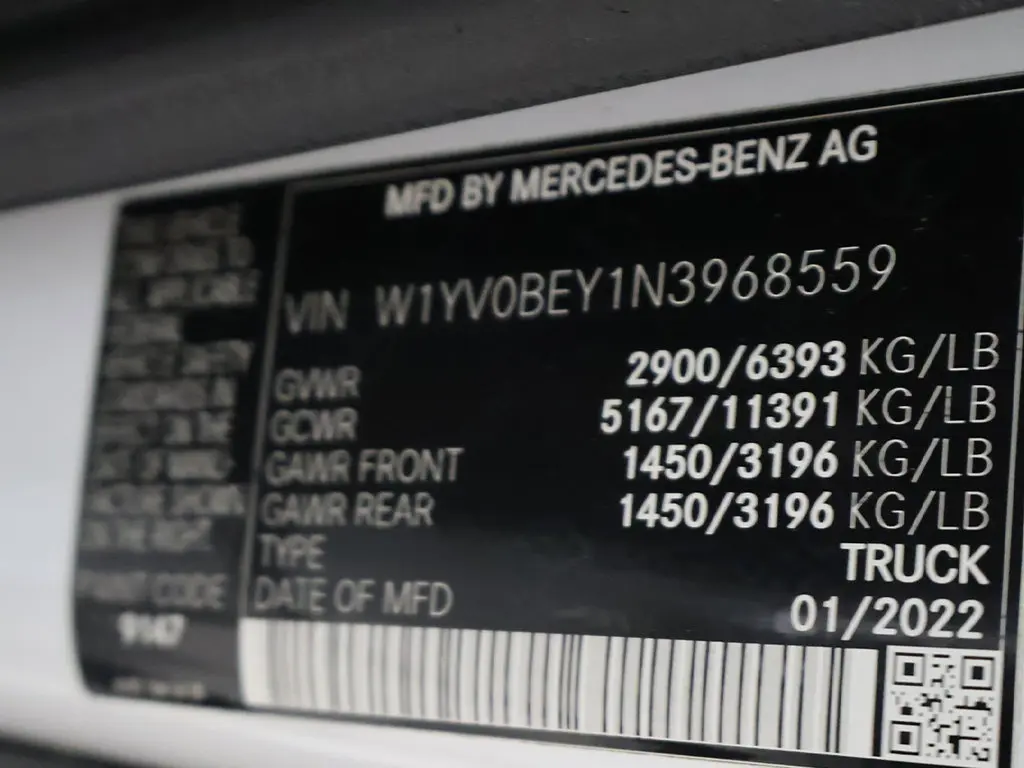 2022 Mercedes-Benz Metris - $25,990