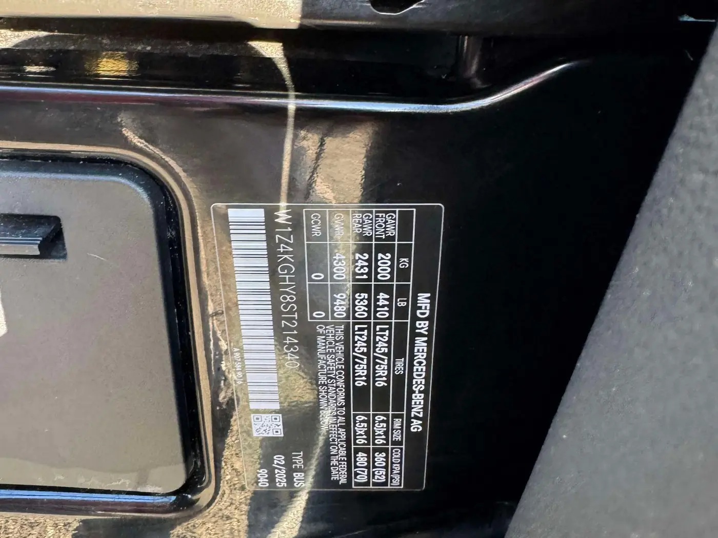 2025 Mercedes-Benz Sprinter - $47,990