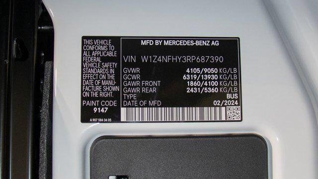 2024 Mercedes-Benz Sprinter 2500