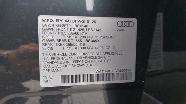 2027 Audi Q6 e-tron quattro Premium