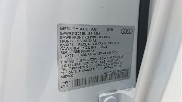 2026 Audi SQ5 quattro Premium Plus TFSI