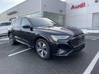 2024 Audi Q8 e-tron with Mythos Black Metallic Exterior