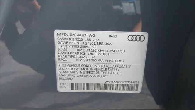 2024 Audi Q8 e-tron quattro Premium