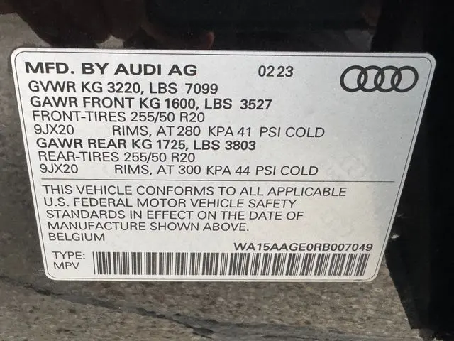 2024 Audi Q8 - $38,001