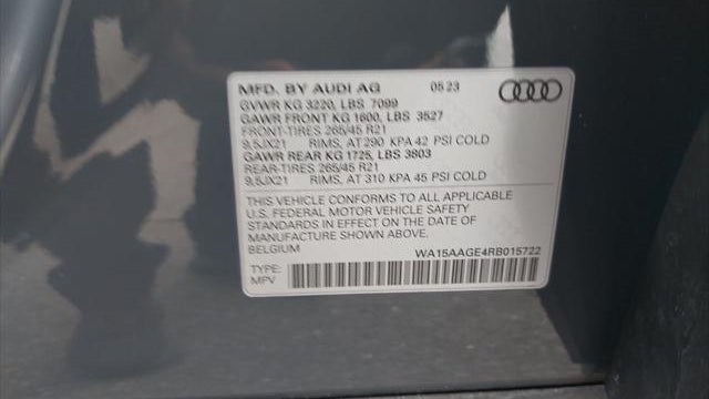 2024 Audi Q8 e-tron quattro Premium Plus