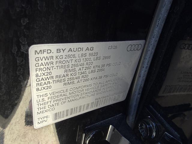 2026 Audi Q5 - $50,080