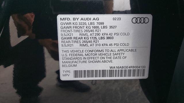 2024 Audi Q8 e-tron quattro Prestige
