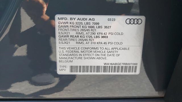 2024 Audi Q8 e-tron quattro Prestige