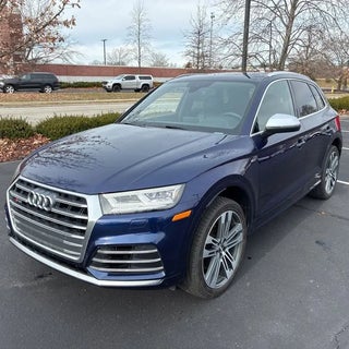 2018 Audi SQ5 with Moonlight Blue Metallic Exterior