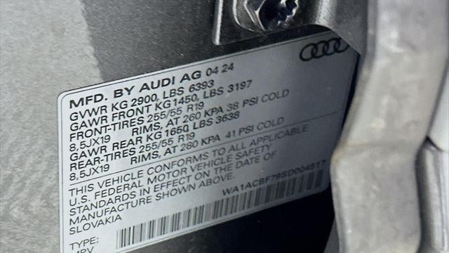 2025 Audi Q7 quattro Premium 45 TFSI