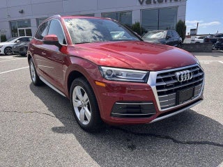 2019 Audi Q5 with Red Exterior