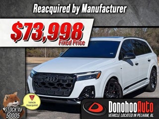 2025 Audi SQ7 with Glacier White Metallic Exterior