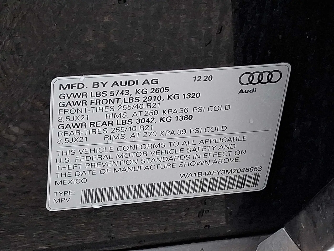 2021 Audi Q5 - $34,987