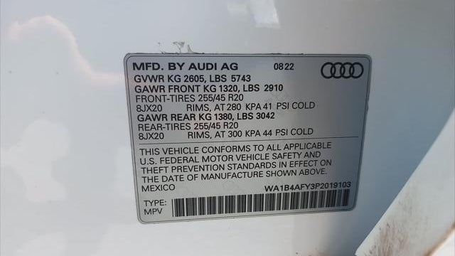 2023 Audi SQ5 3.0T quattro Premium Plus