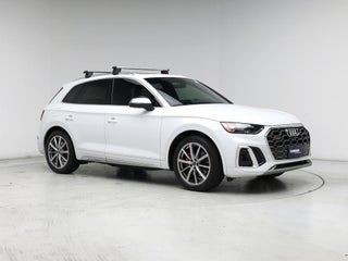 2021 Audi SQ5 with Ibis White Exterior