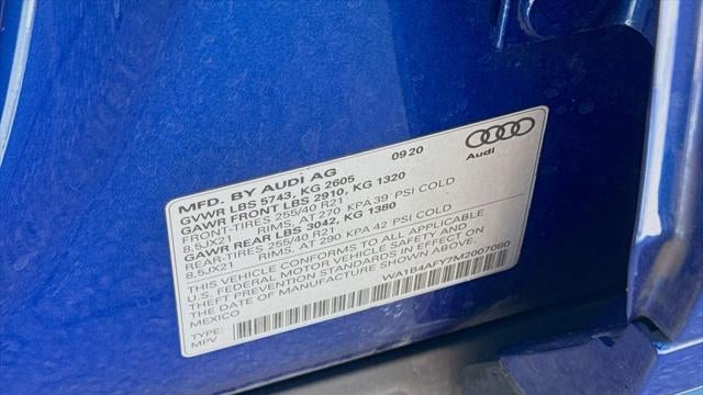 2021 Audi SQ5 3.0T quattro Premium Plus