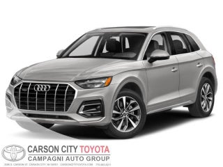 2021 Audi Q5 with Florett Silver Metallic Exterior