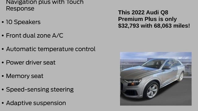 2022 Audi Q8 quattro Premium Plus 55 TFSI